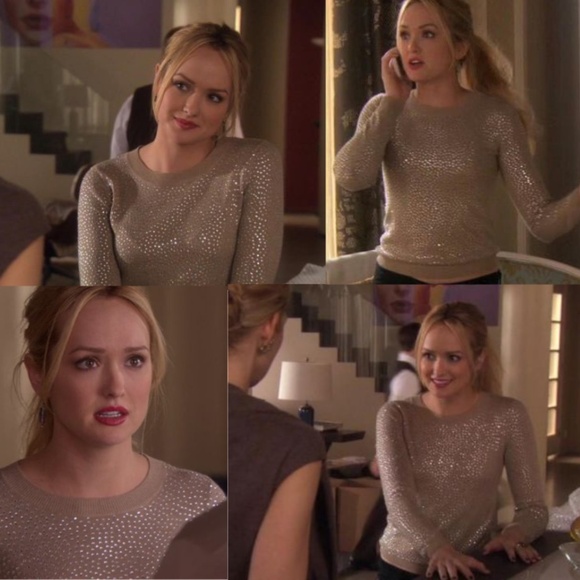 Iconic Alice + Olivia Rhinestone Sweater | Size S - Picture 1 of 12